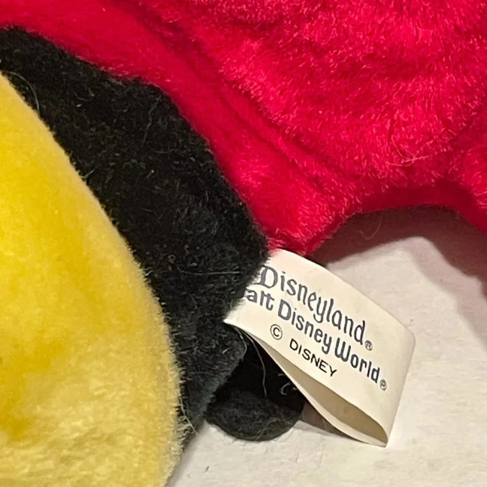 Vintage DisneyLand Stuffed Mickey Mouse Plush - Picture 6 of 11